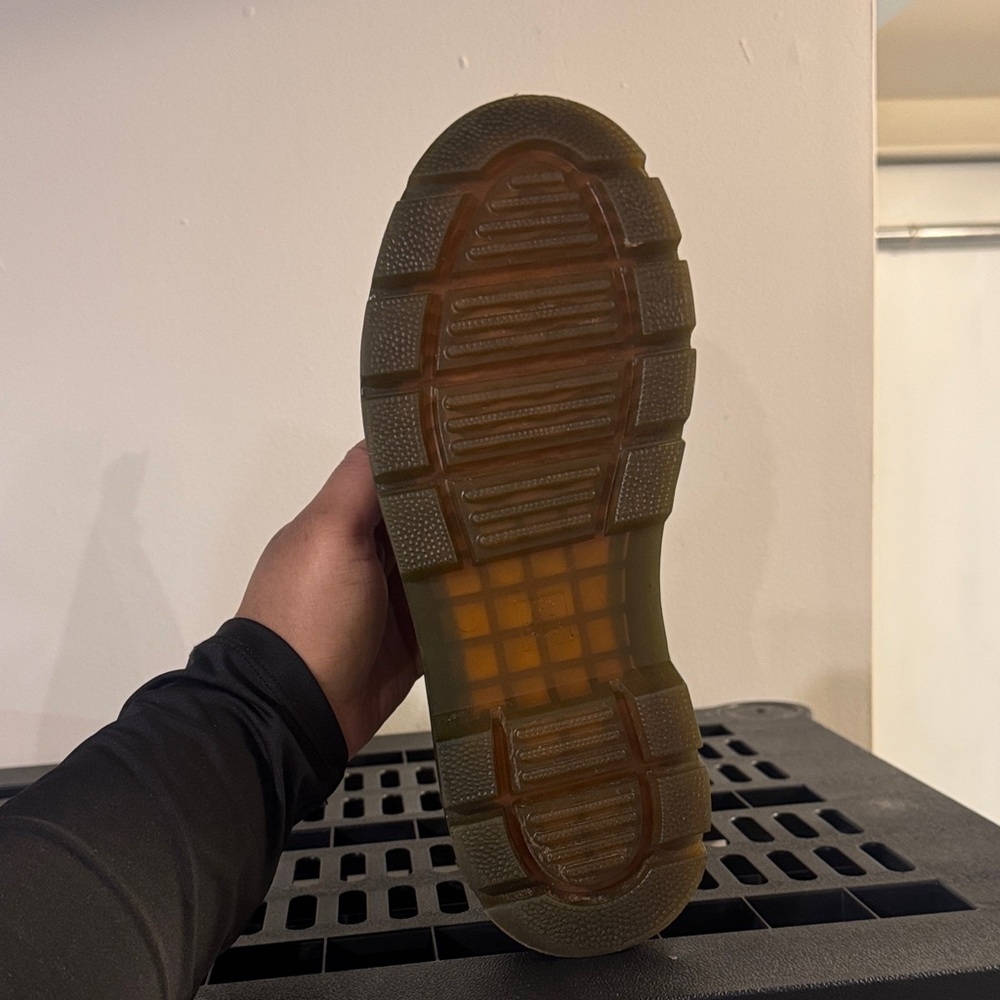 Dr. Martens- Combs Green Canvas Boots - Picture 4 of 4